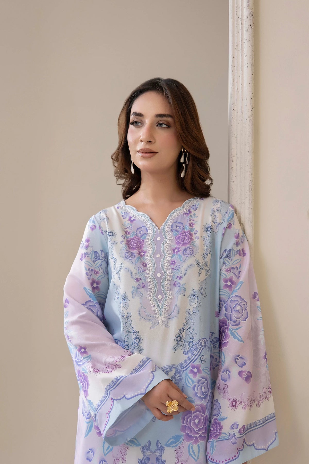 2 Piece – Printed Lawn