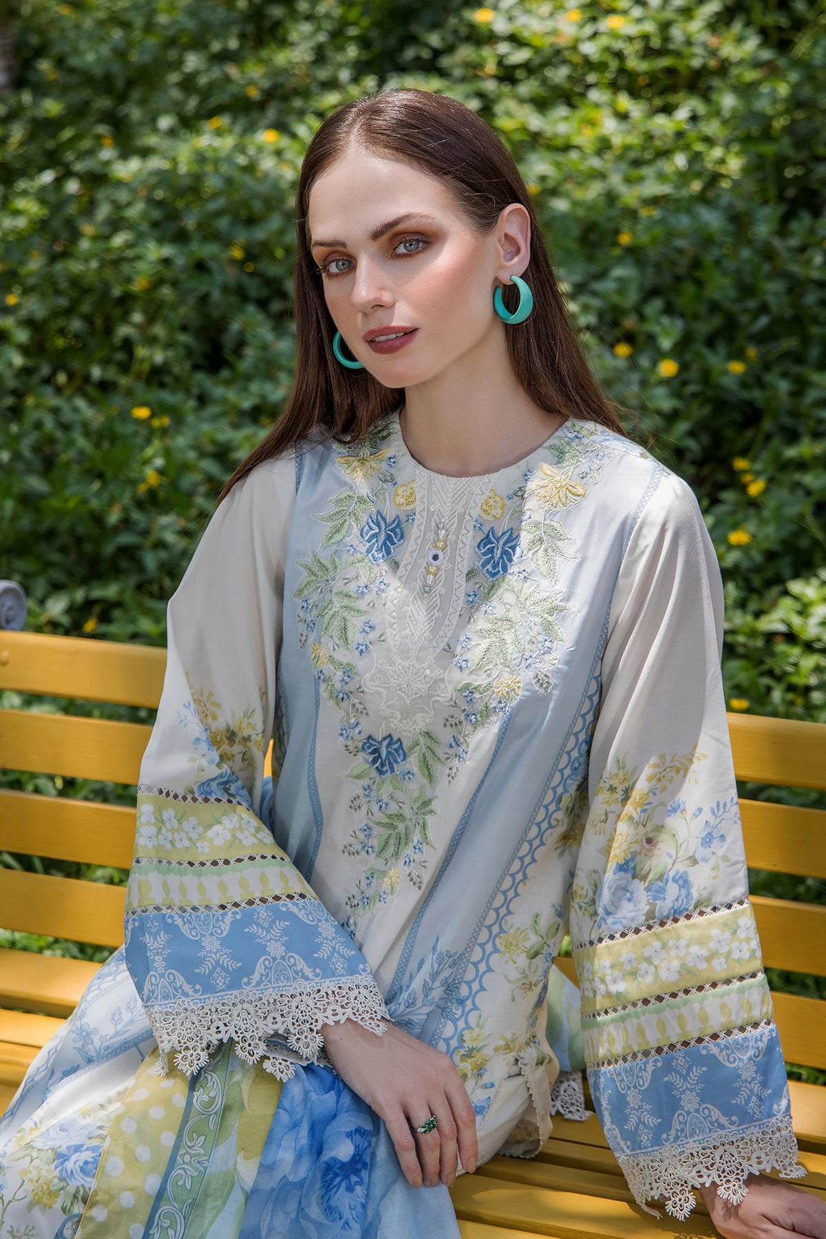 3 Piece – Printed Lawn