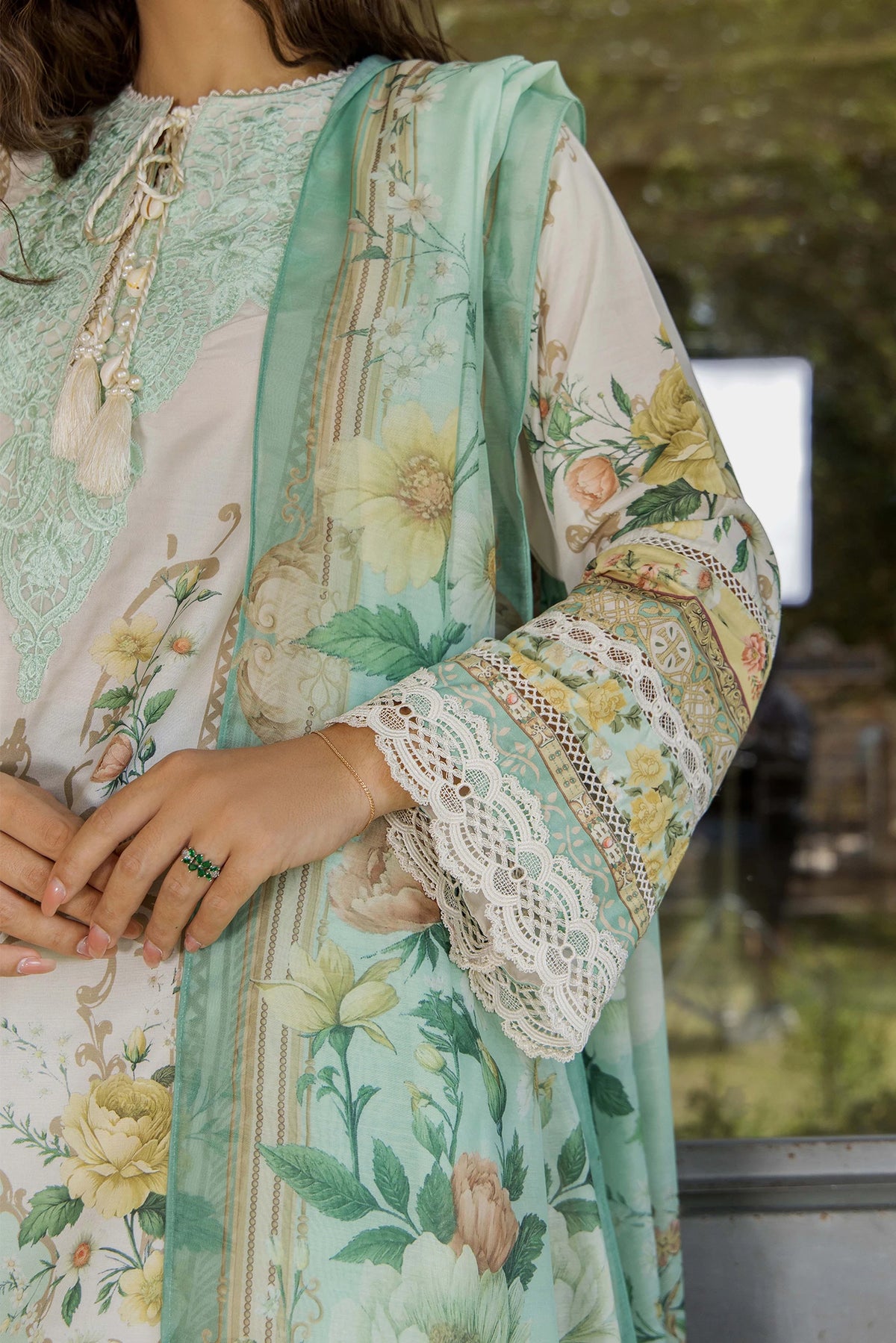 3 Piece – Printed Lawn