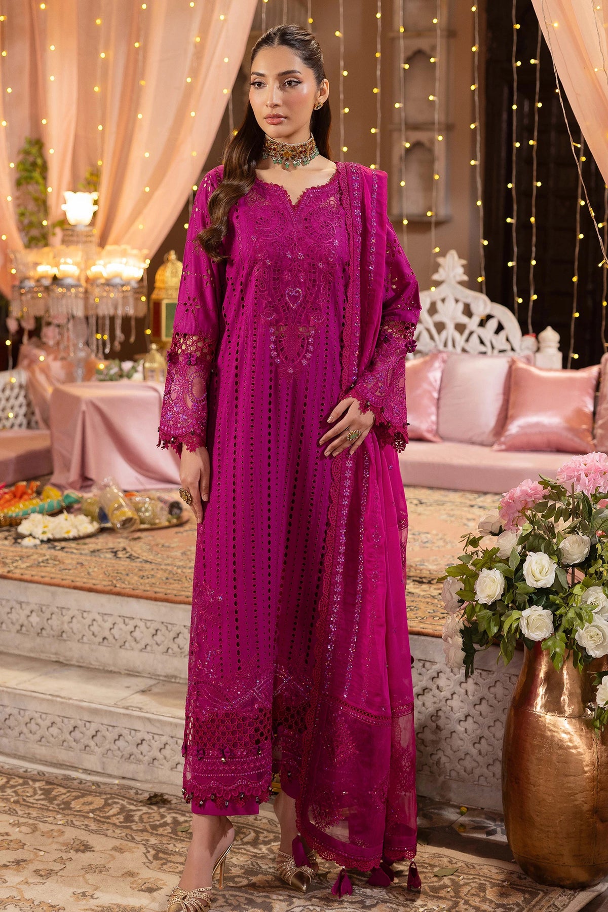 3 Piece – Embroidered Lawn