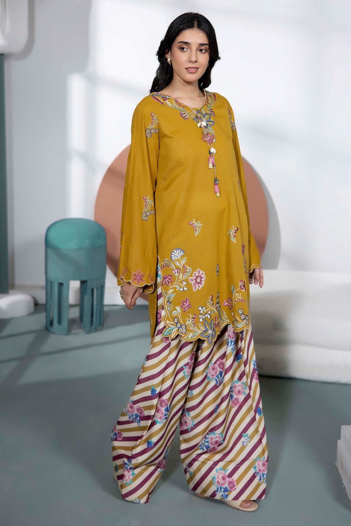 2 PIECE - EMBROIDERED KHADDAR