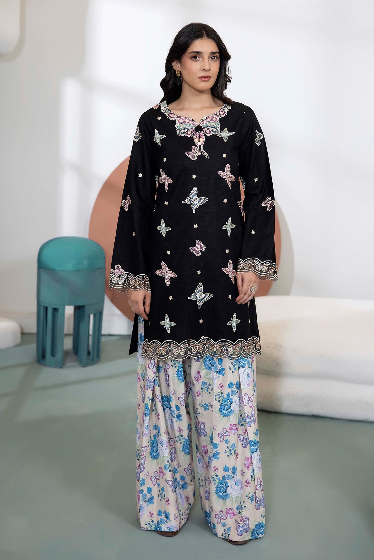 2 PIECE - EMBROIDERED KHADDAR