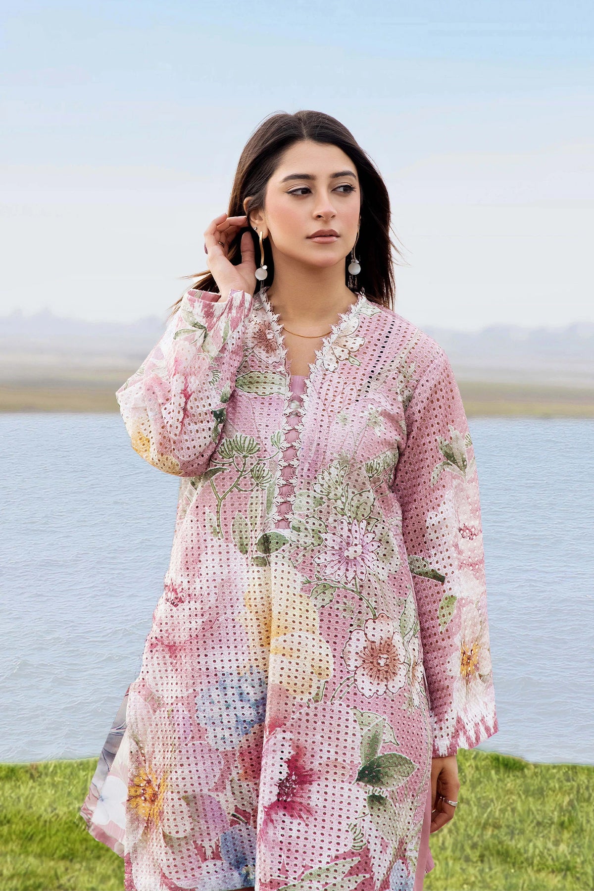 2 Piece – Embroidered Jacquard