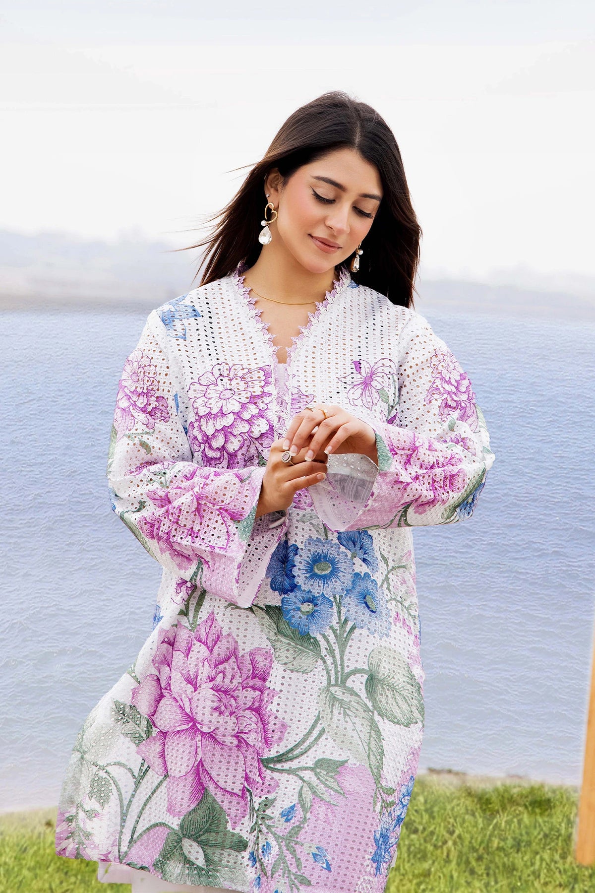 2 Piece – Embroidered Jacquard