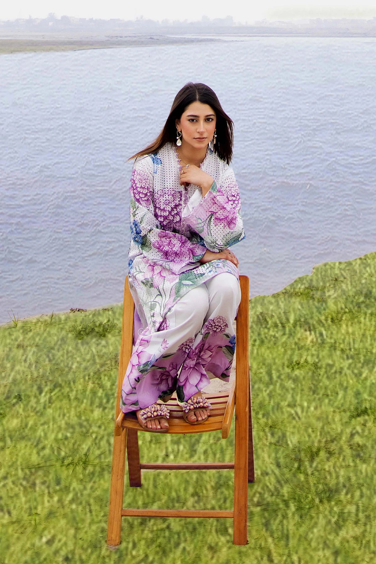 2 Piece – Embroidered Jacquard
