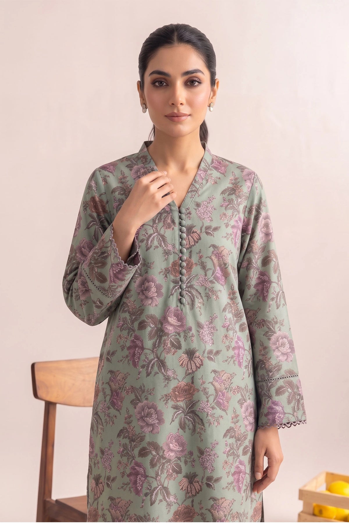2 Piece – Printed Lawn