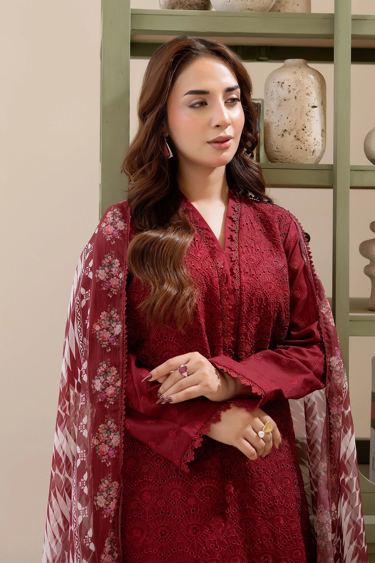 3 Piece – Embroidered Lawn