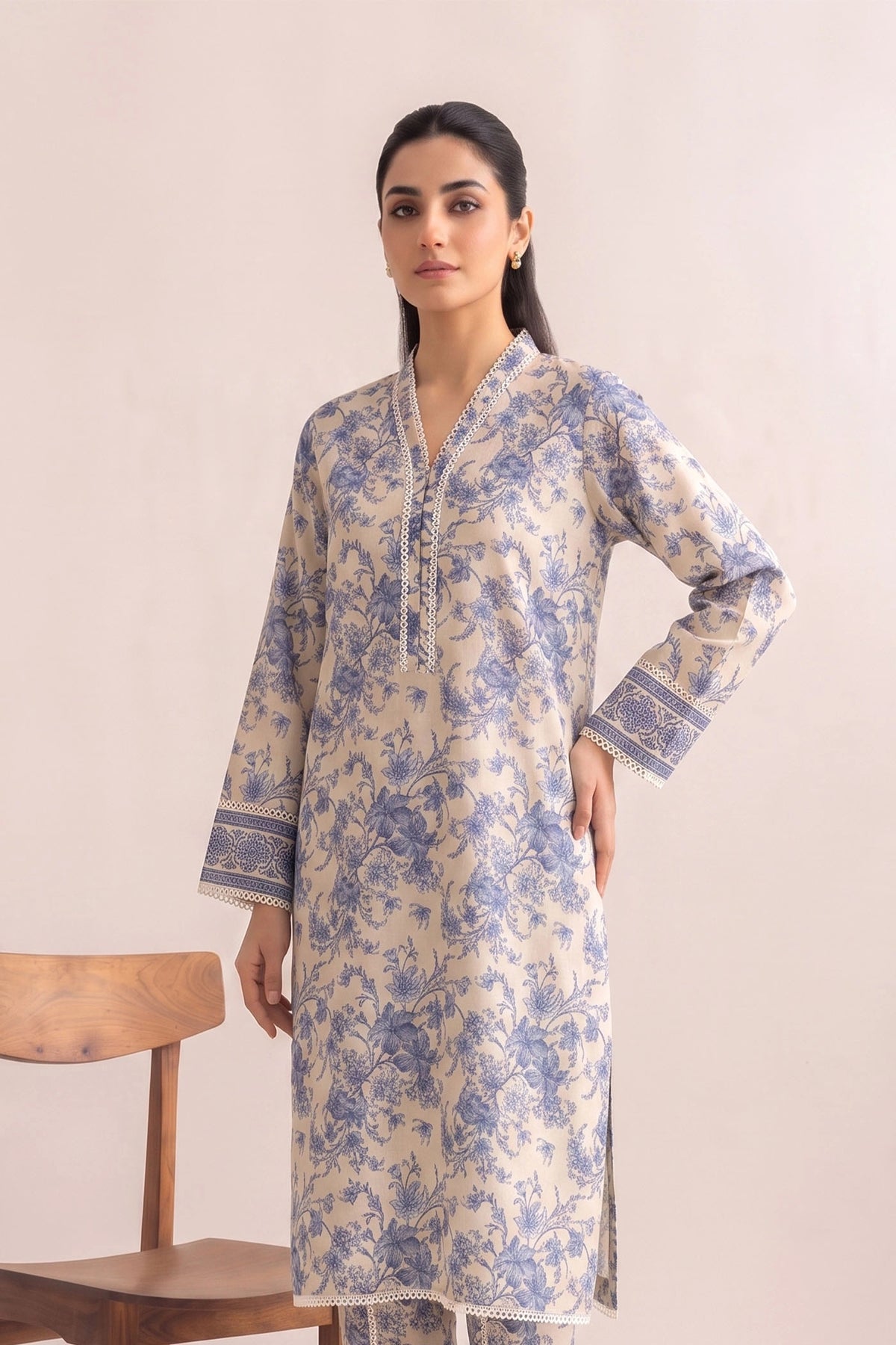 2 Piece – Printed Lawn