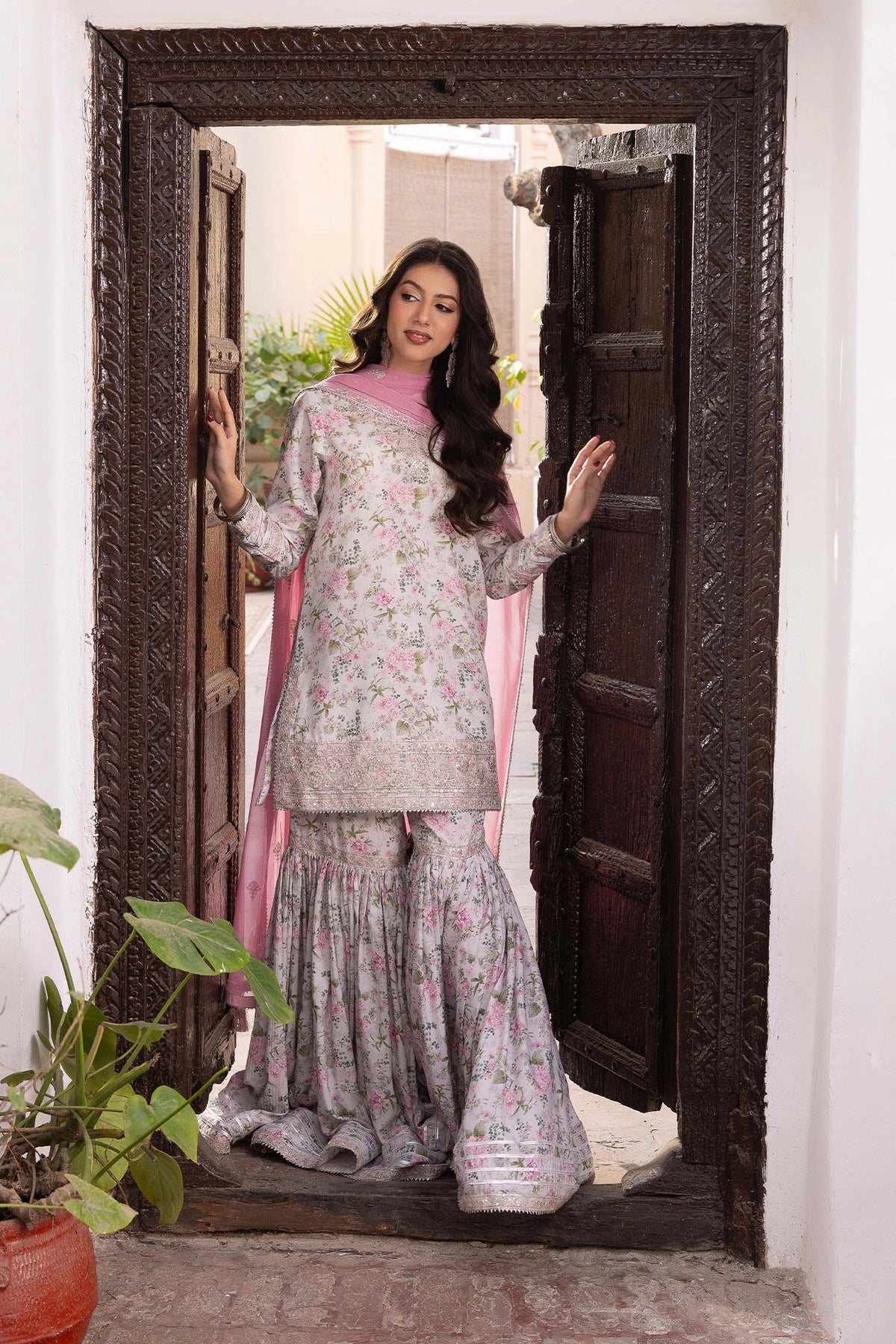 3 Piece – Printed Lawn
