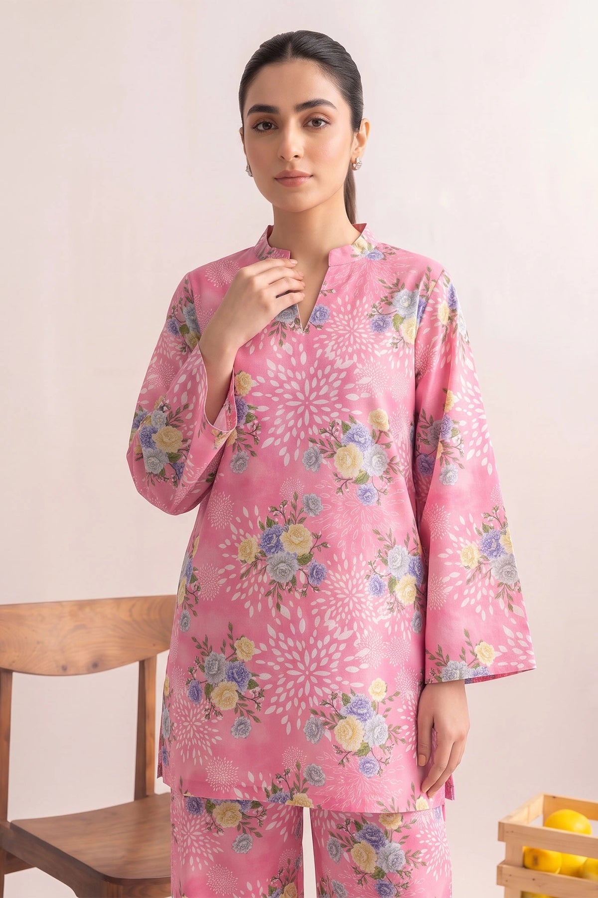 2 Piece – Printed Lawn