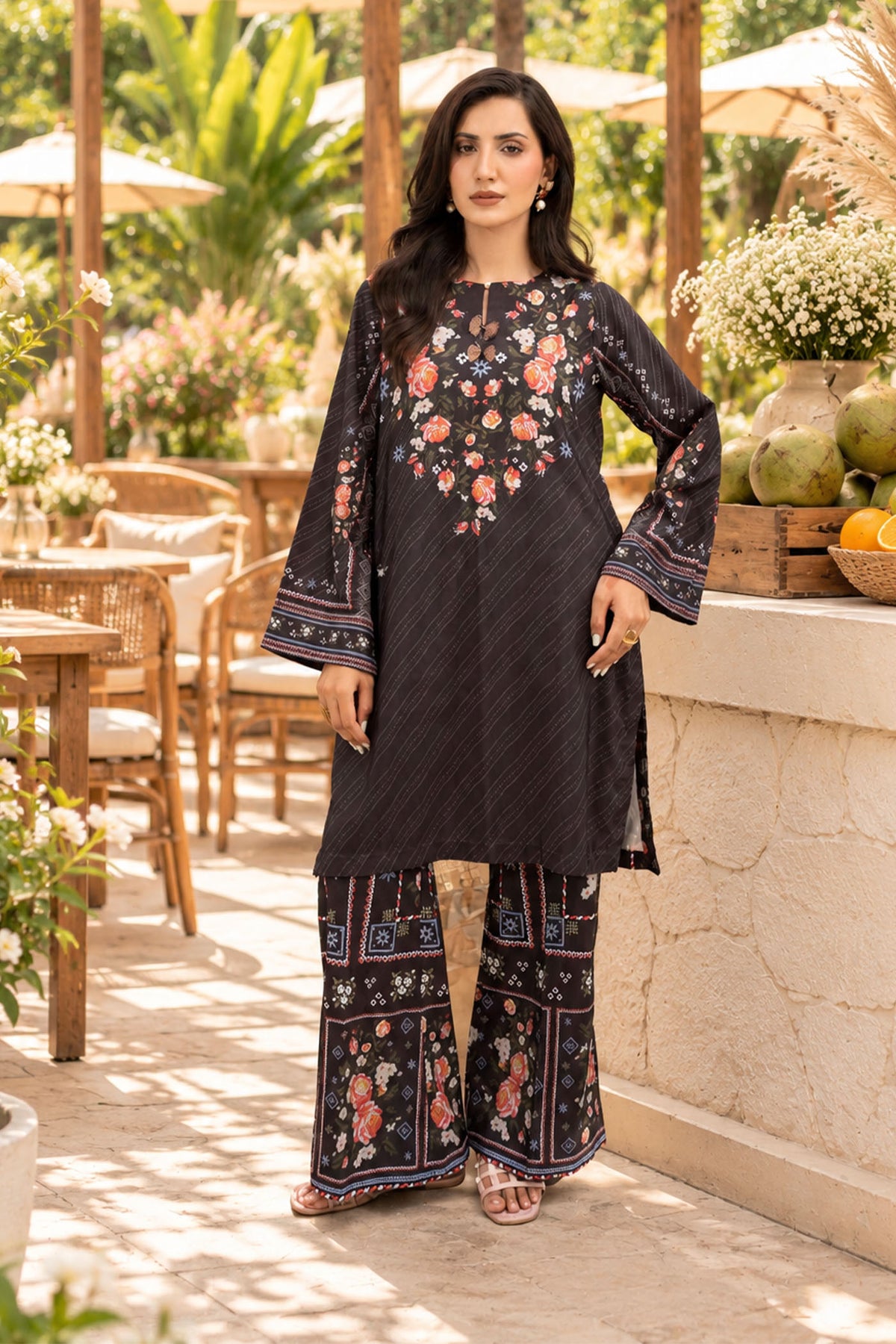 2 PIECE - PRINTED KHADDAR