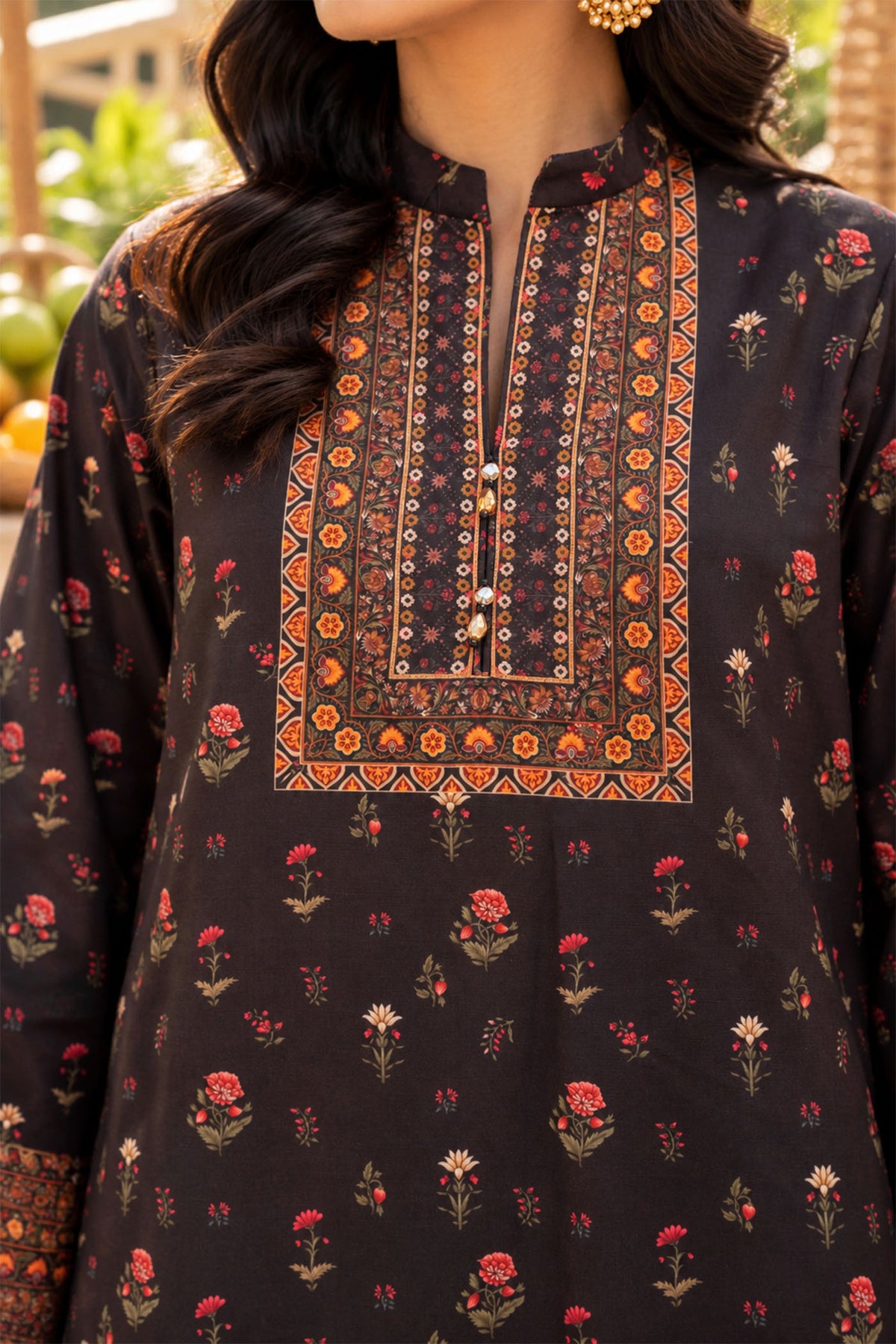 2 PIECE - PRINTED KHADDAR