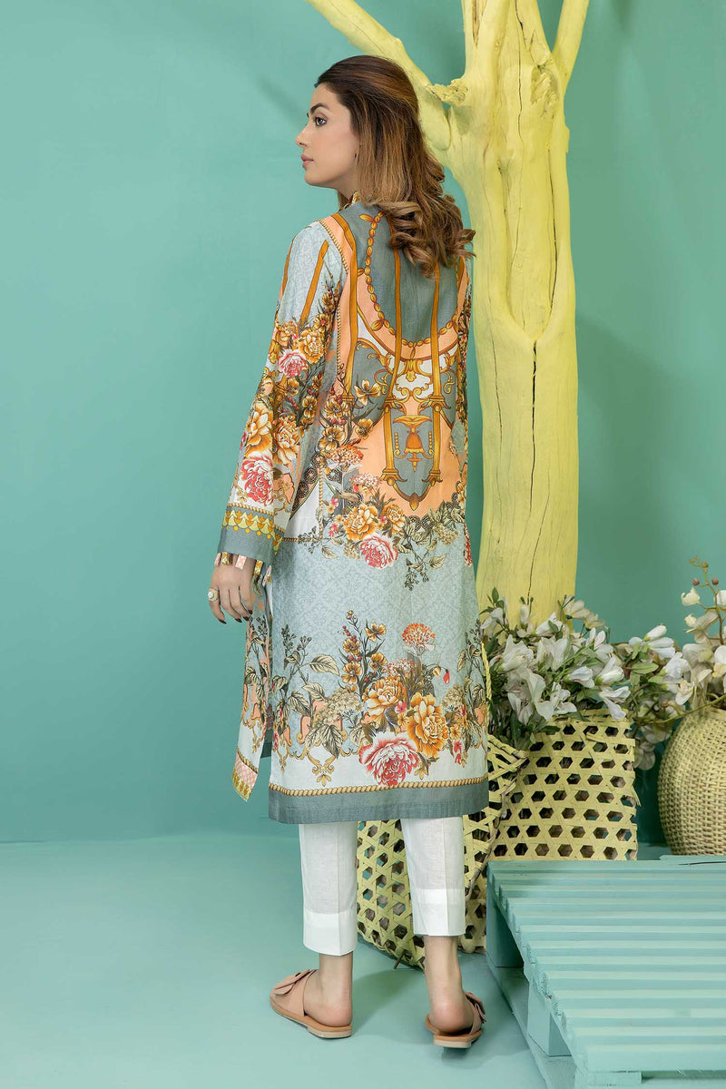 Aqiun - Stitched Lawn Shirt