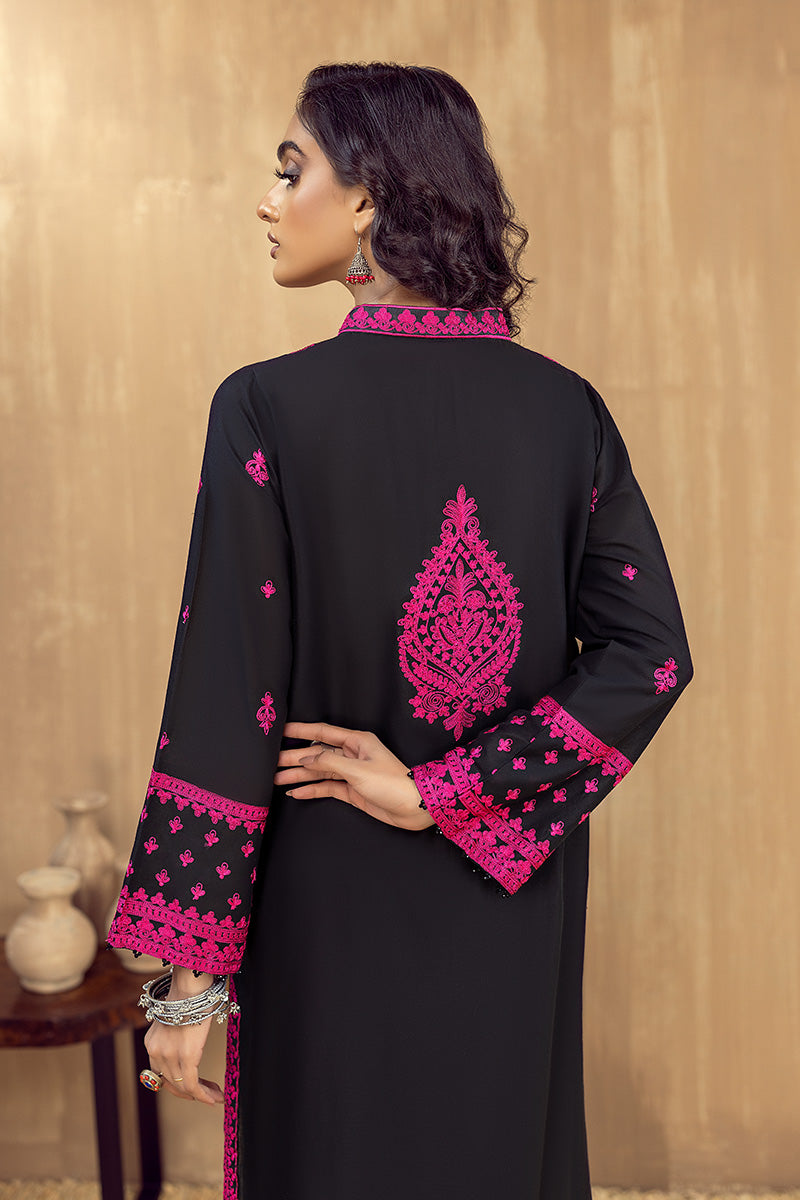 Soot - Stitched Embroidered Lawn 2PC