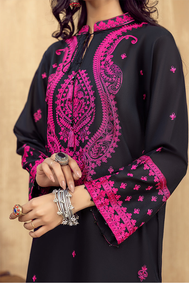 Soot - Stitched Embroidered Lawn 2PC