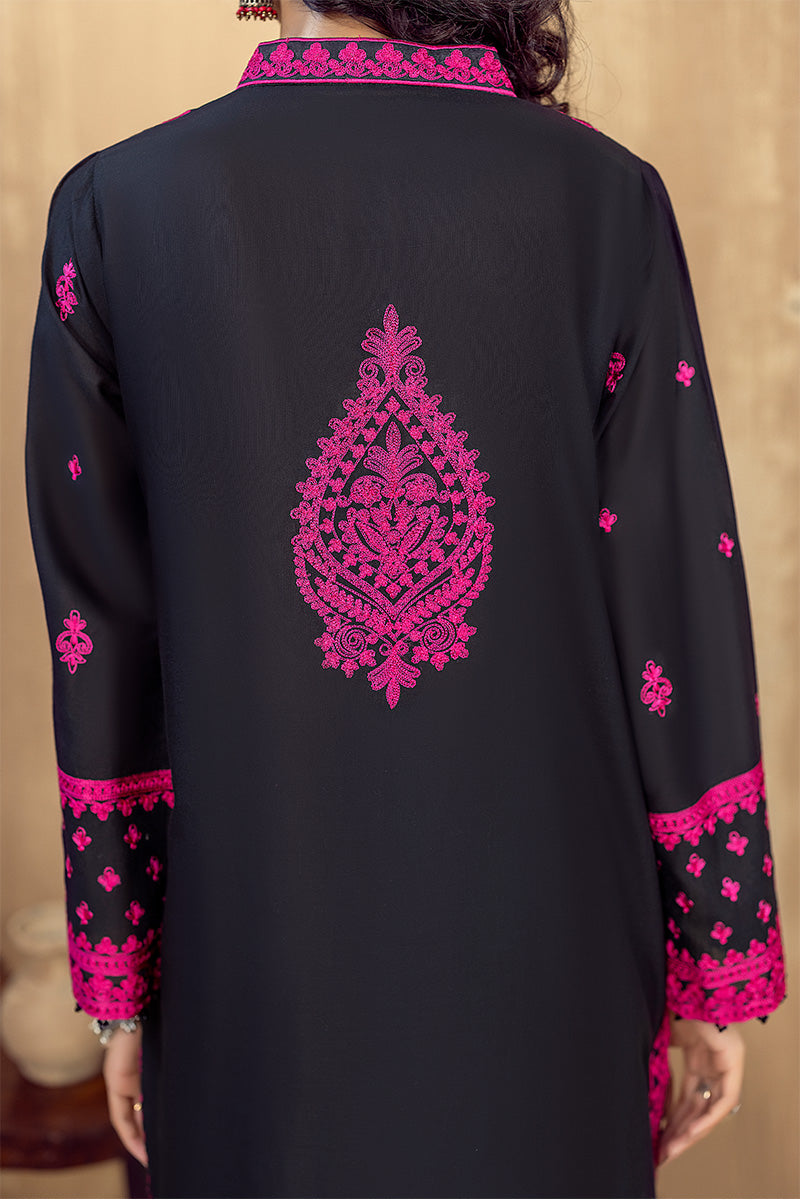 Soot - Stitched Embroidered Lawn 2PC