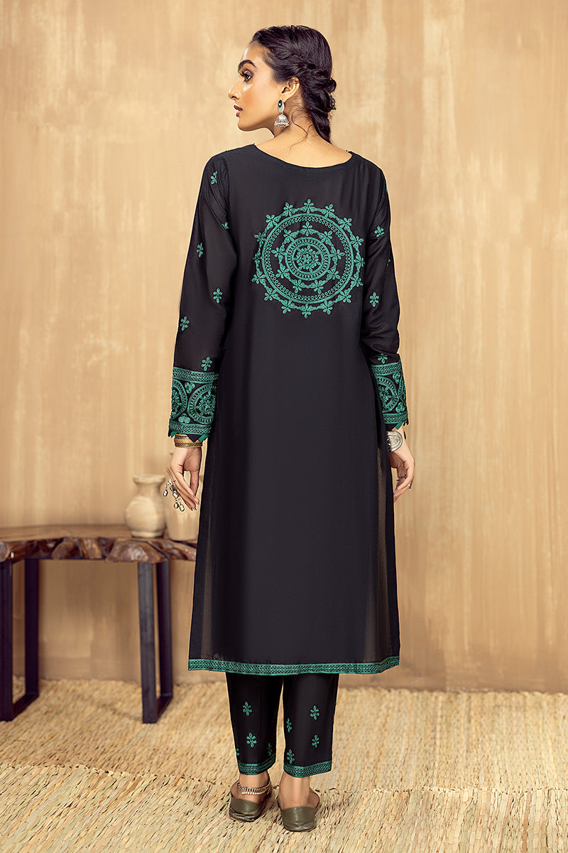 Sable - Stitched Embroidered Lawn 2PC