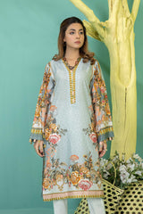 Aqiun - Stitched Lawn Shirt