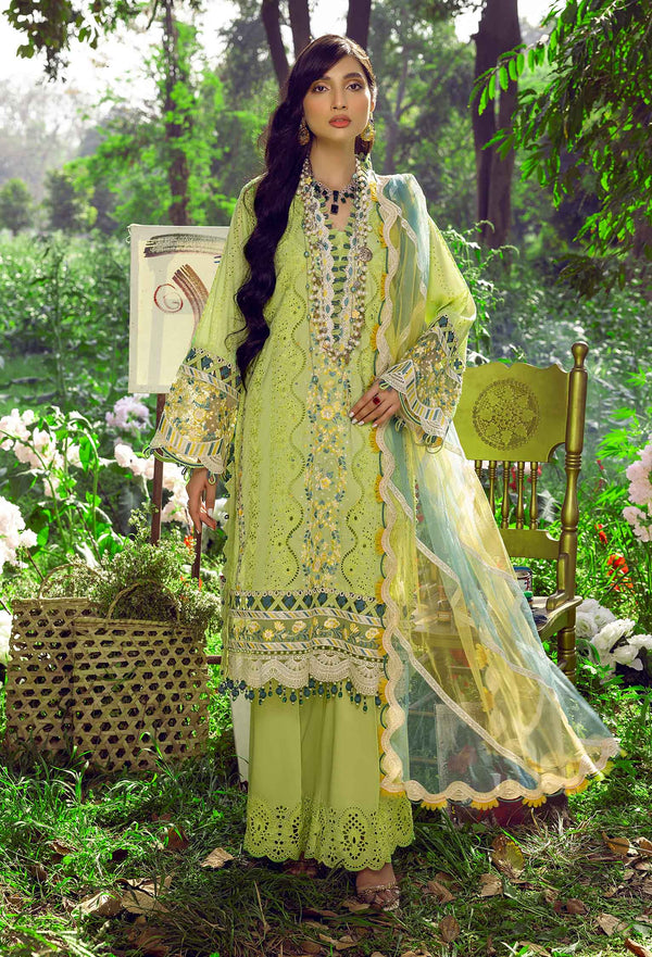 Celestial - Schiffli Embroidered Lawn Stitched 3PC