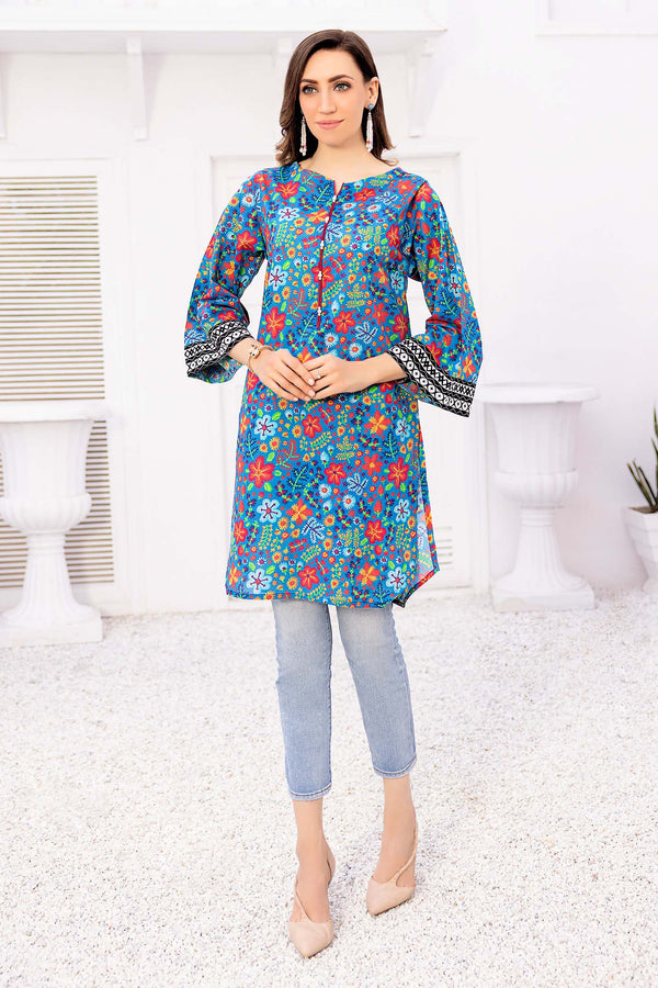 Artistry - Digital Printed Stitched Lawn Kurti