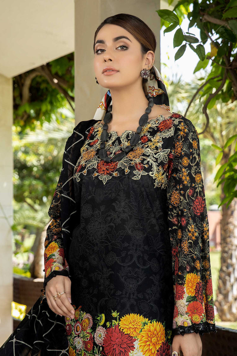 Mesmerizing Patterns - Exclusive Lawn Stitched