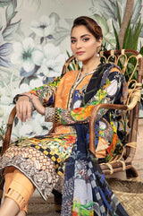 Fawn - Printed & Embroidered Lawn 3PC