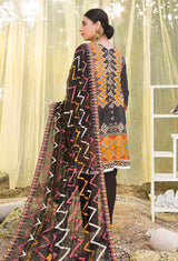 Zelit - Digital Embroidered Swiss Voil 3PC
