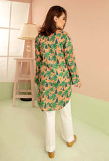 Silvid - Digital Printed Stitched Lawn Kurti