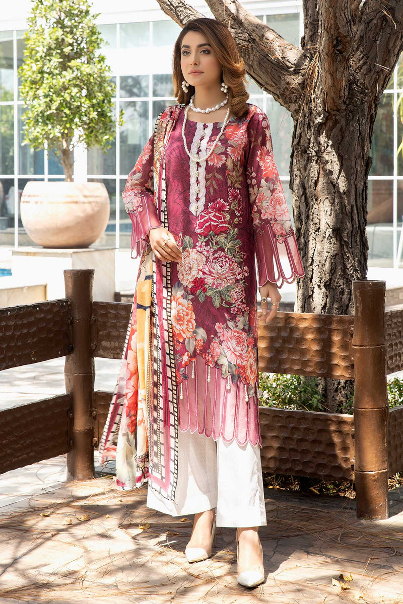 Beauteous Maximus - Exclusive Lawn Stitched