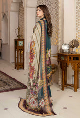 Pearl Gardenia - Chikankari Embroidered Lawn 3PC