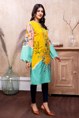 Early Glaze - Printed Cambric Stitched Kurti