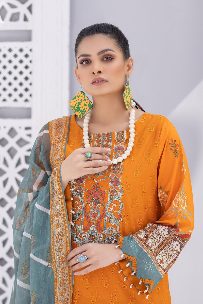 Sun Stock - Embroidered Chikankari & Printed Lawn