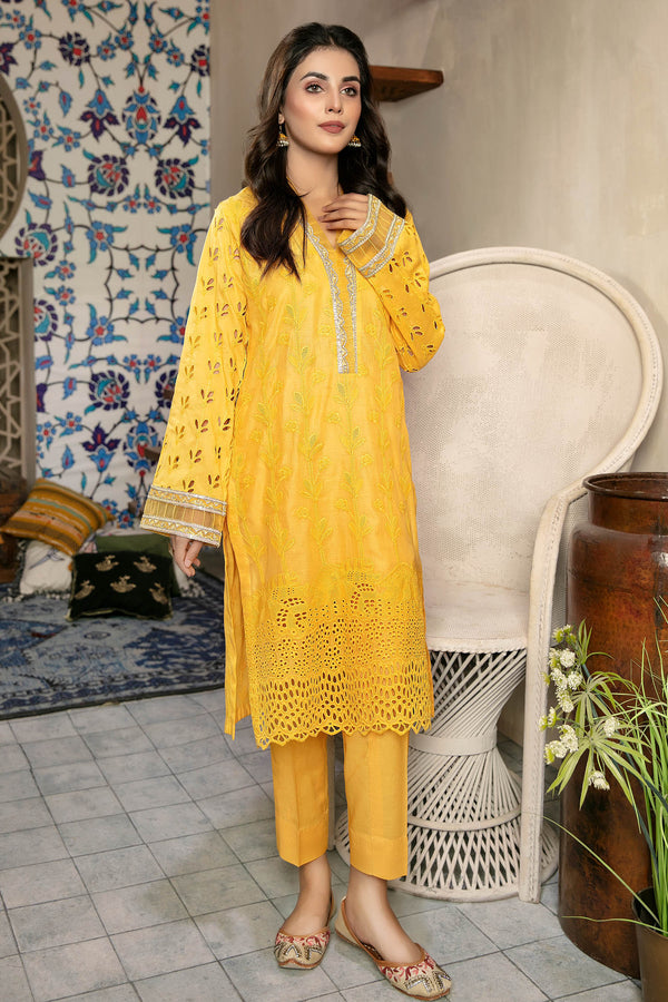 Zeal - Schiffli Embroidered Lawn Stitch Kurti