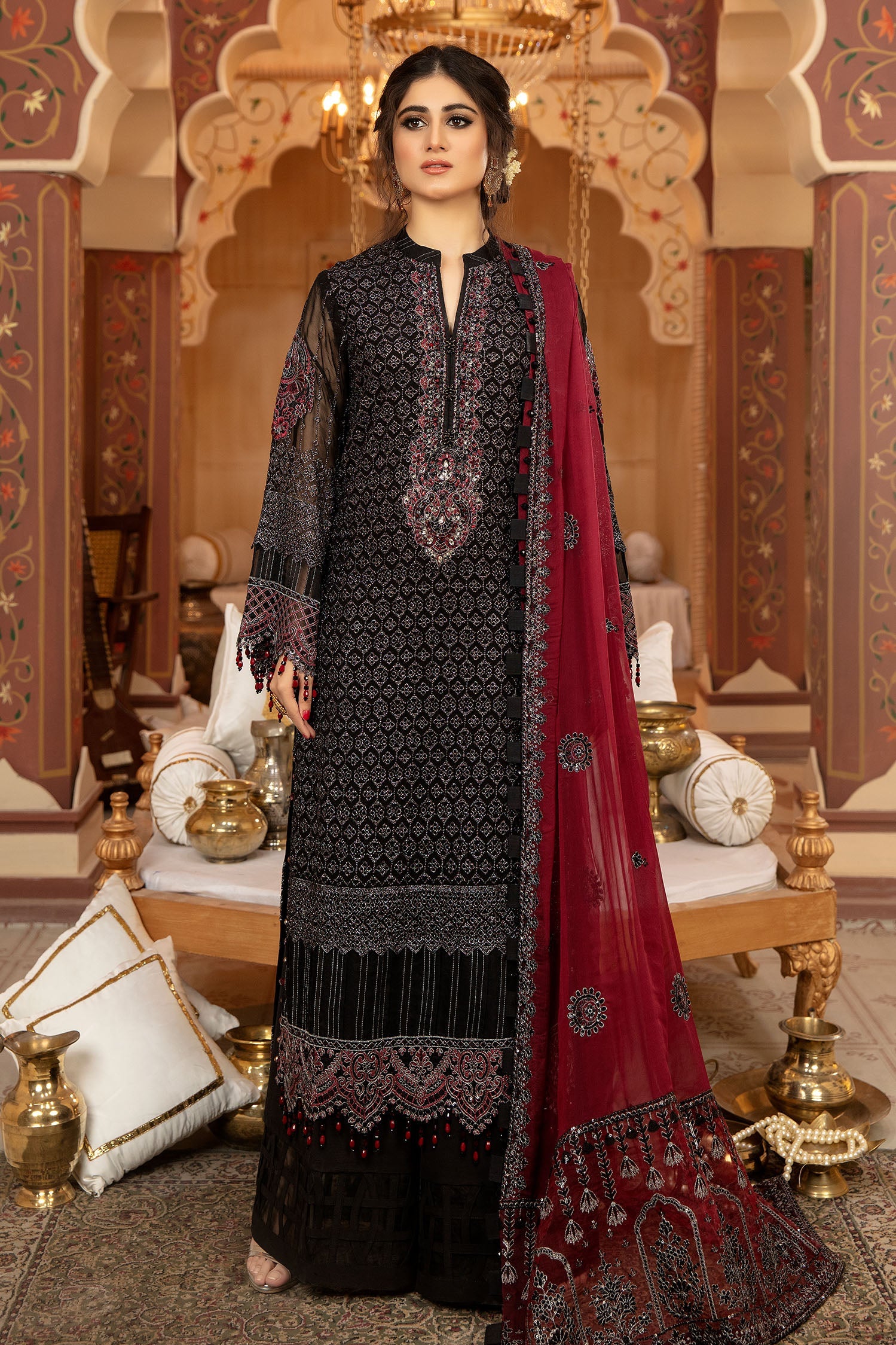 Bazm e Rang - Stitched