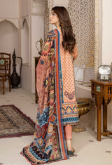 Sangria Savor - Chikankari Embroidered Lawn 3PC