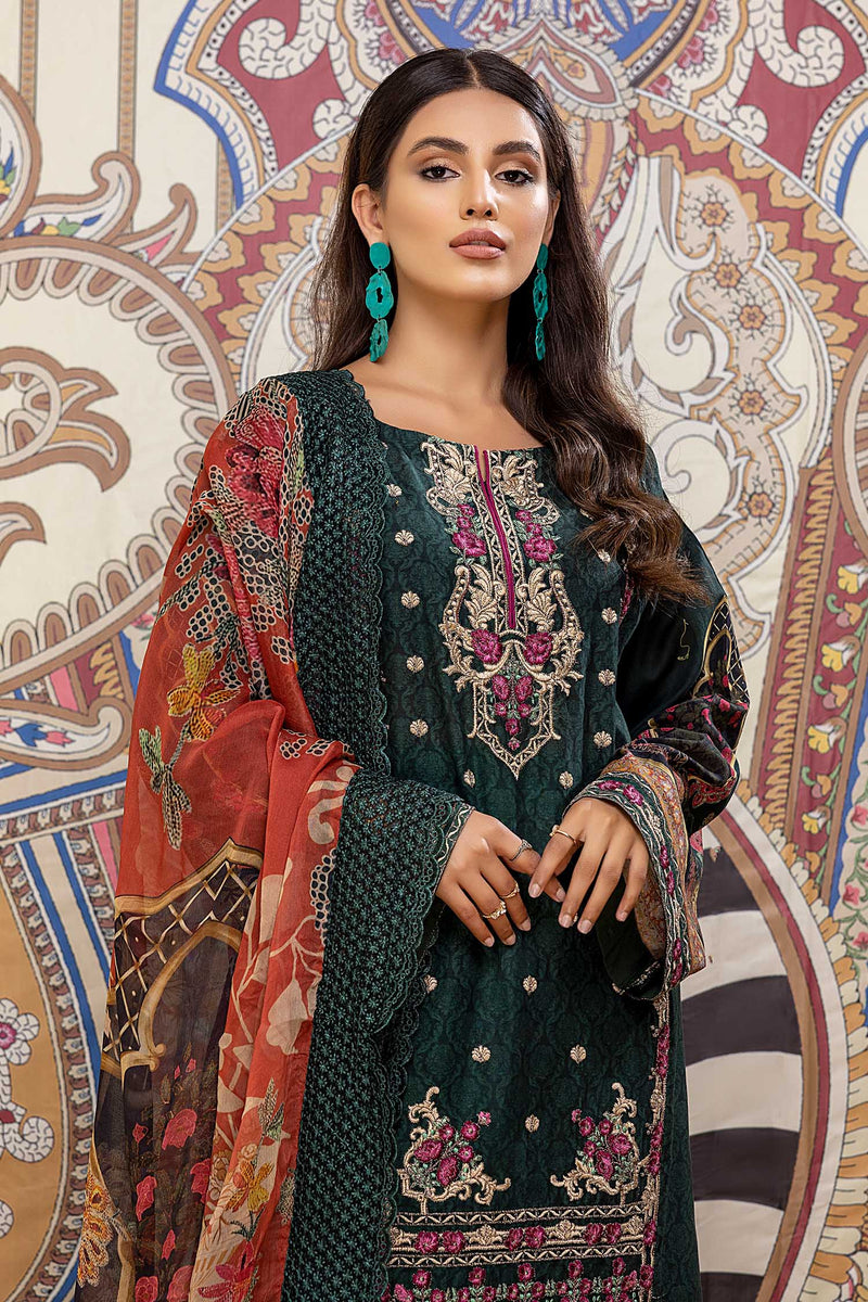 Freeze Forest - Printed & Embroidered Lawn Pret 3PC