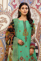 Parl Grass - Printed & Embroidered Lawn Pret 3PC