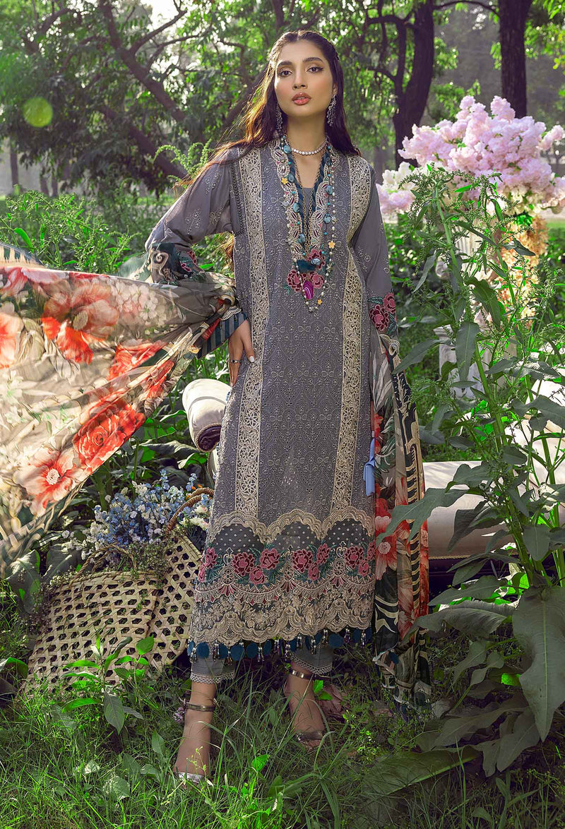 Aerona - Schiffli Embroidered Lawn