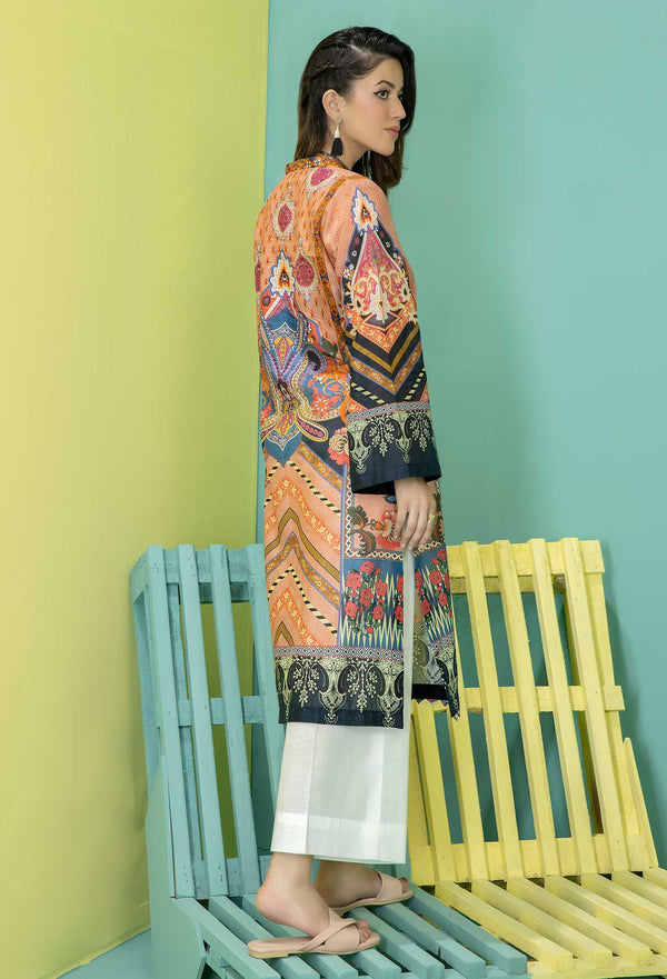 Wax Flower - Stitched Lawn Shirt