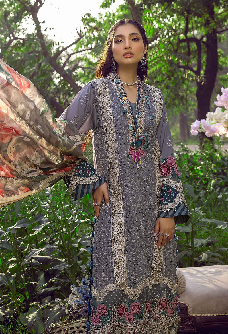 Aerona - Schiffli Embroidered Lawn