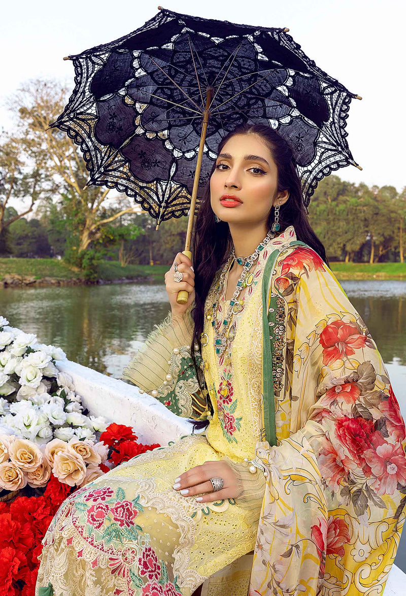 Aerilyn - Schiffli Embroidered Lawn
