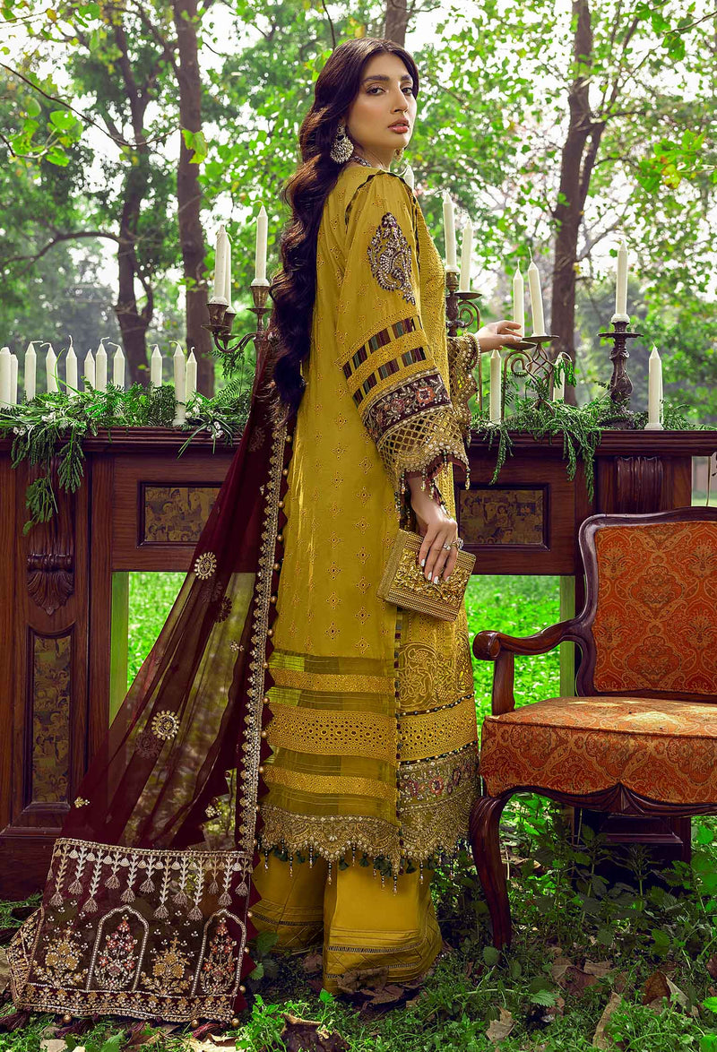 Rosette - Schiffli Embroidered Lawn