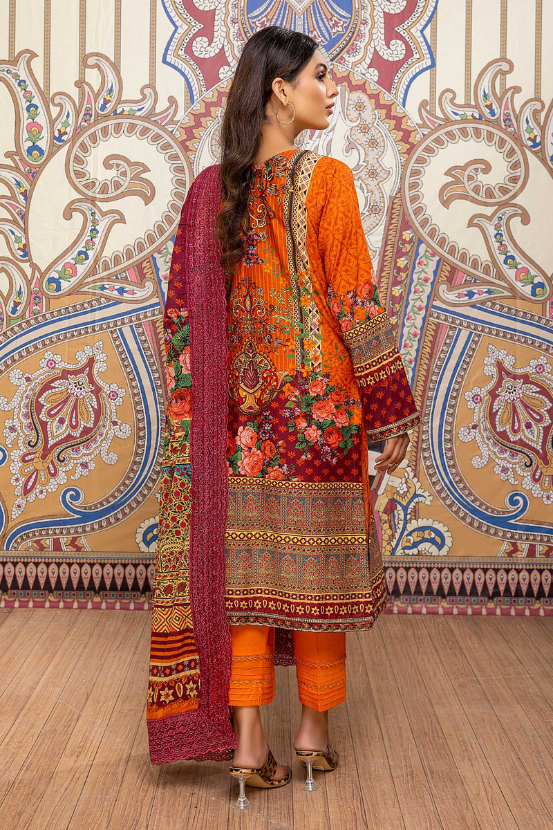Beam Bliss - Printed & Embroidered Lawn Pret 3PC