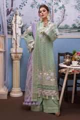 Aster Azure - Exclusive Chiffon