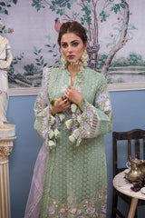 Aster Azure - Exclusive Chiffon