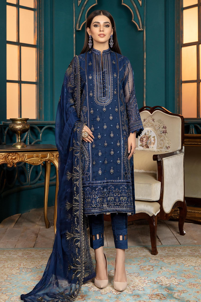 Aegean Denim - Luxury Pret 4PC