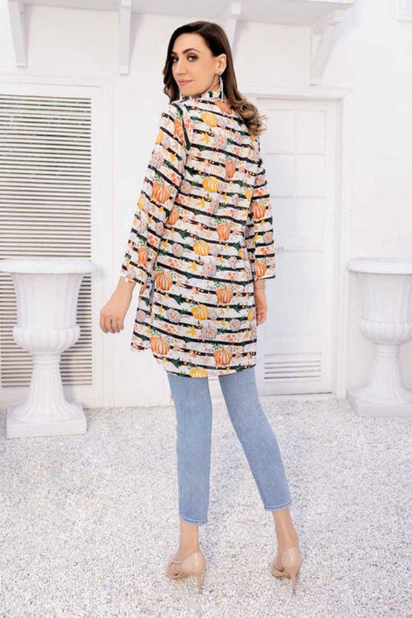 Astonish Cuts- Digital Printed Stitched Lawn Kurti