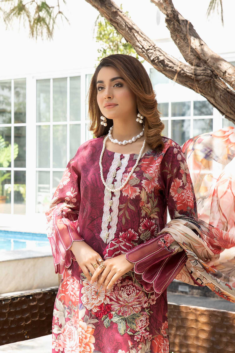 Beauteous Maximus - Exclusive Lawn Stitched