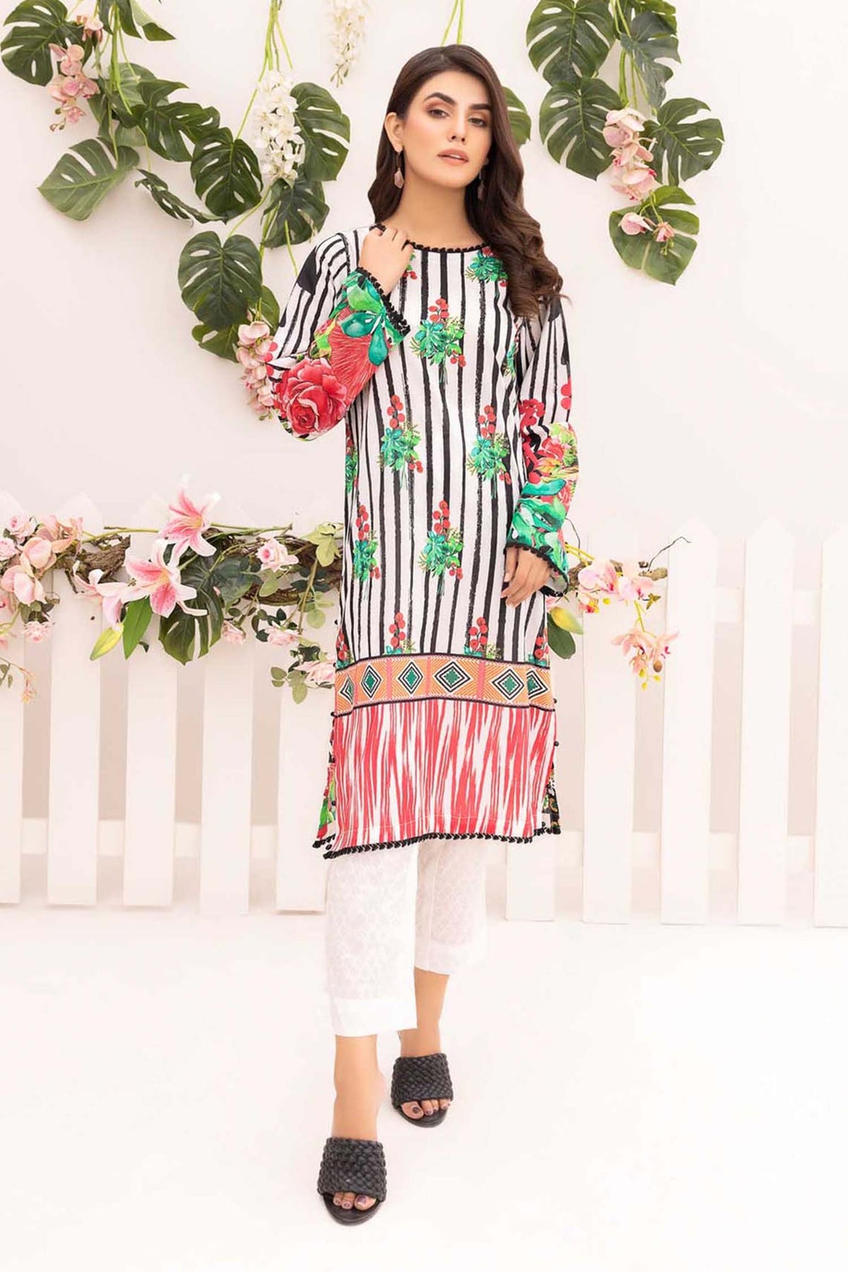 1 Piece – Printed Lawn