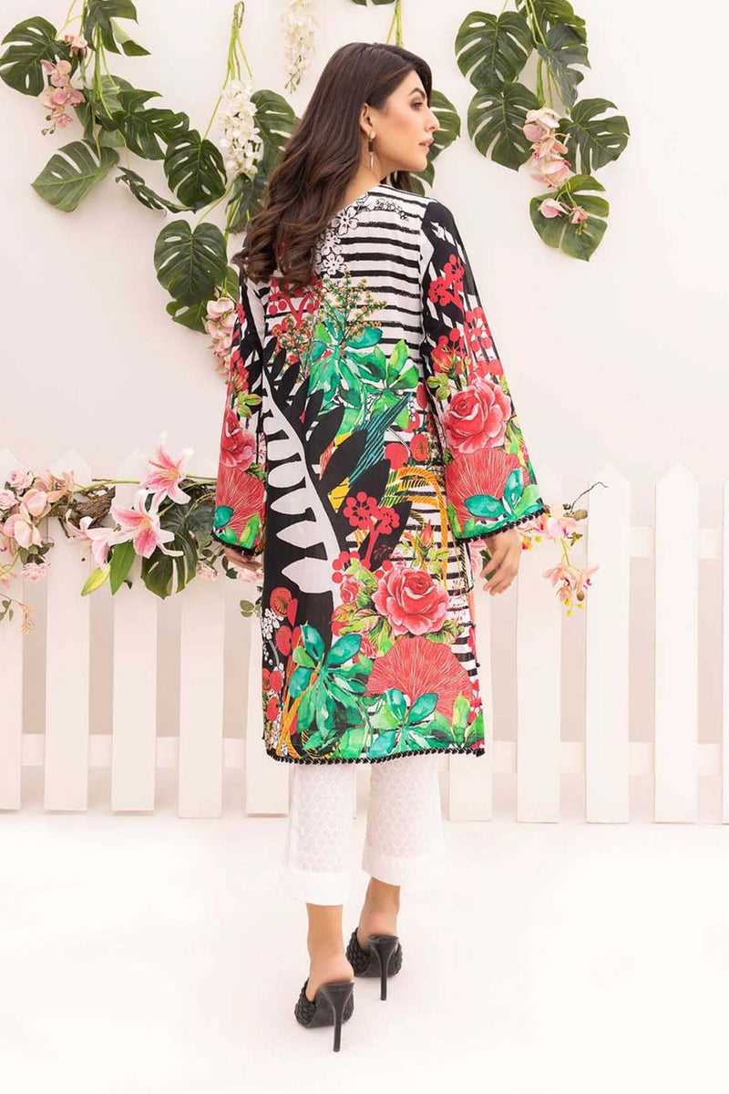 Pile - Digital Printed Stitched Lawn Kurti